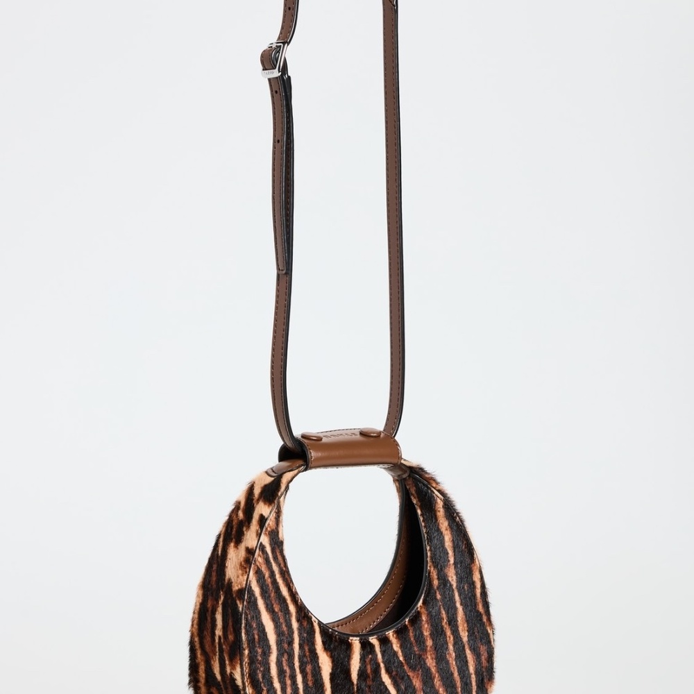 STAUD Lady Leopard Good Night Moon Top Handle Bag - Picture 10 of 15